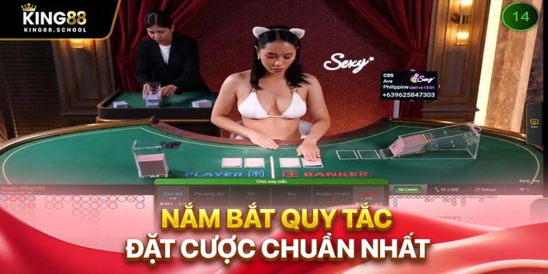 Nắm bắt quy tắc đặt cược chuẩn nhất